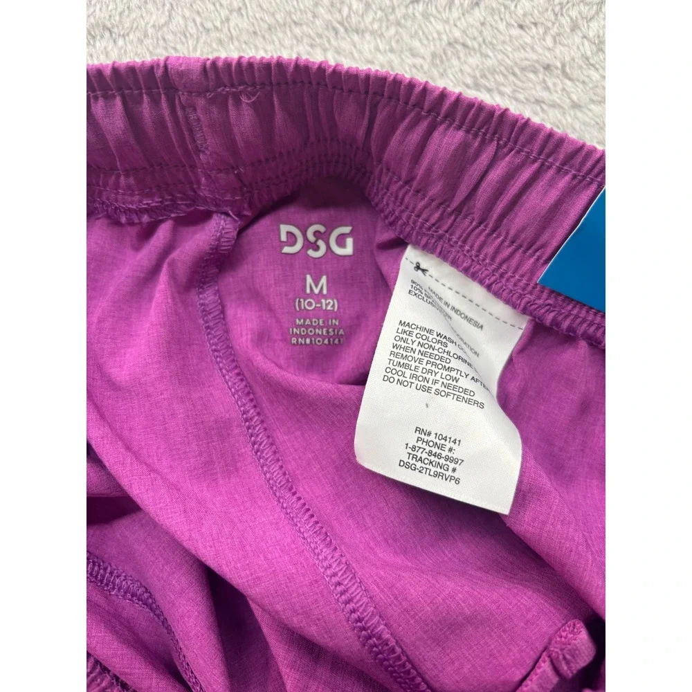 DSG Kids Agility Heather‎ Magenta Grape Athletic Shorts Boys Size M Youth